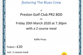 Supper Evening Preston Golf Club- POSTPONED